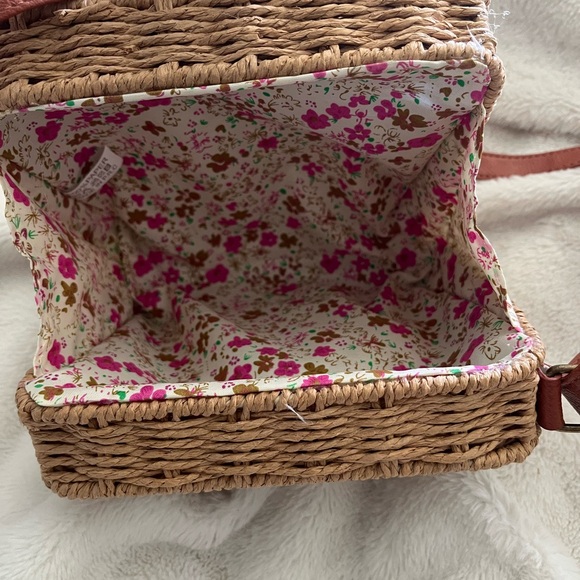 Brown Woven Crossbody Bag - Picture 4 of 4